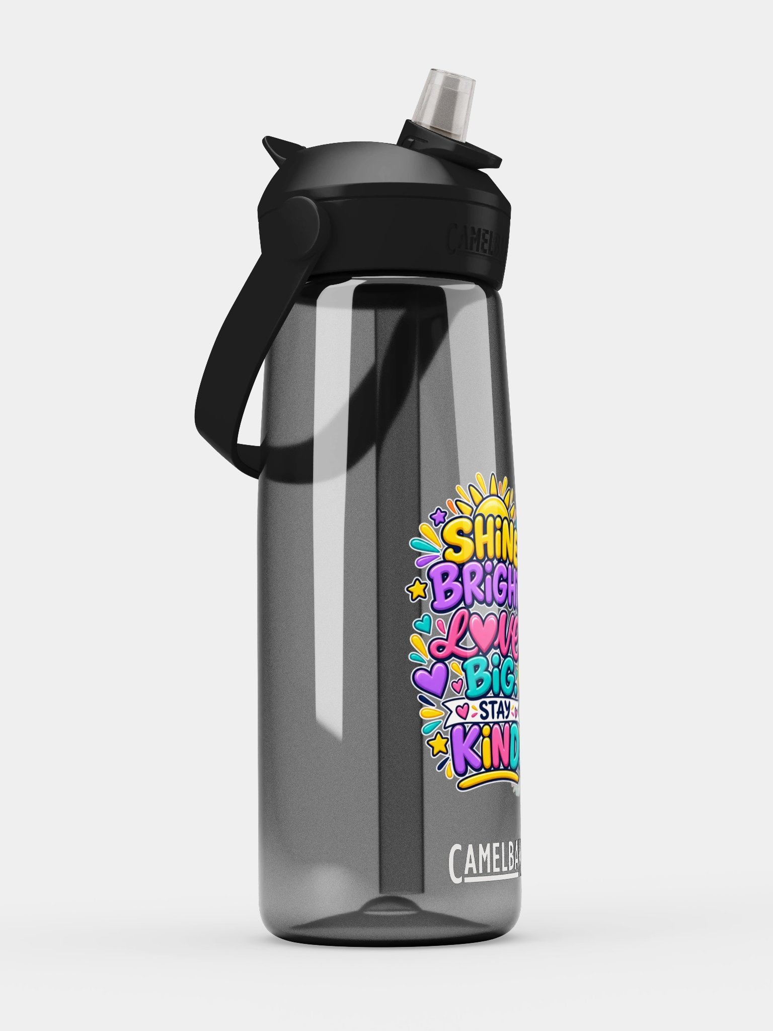 CamelBak Thrive® Flip Straw Inspirational Water Bottle - Shine Bright. Love Big. Stay Kind. product image (3)