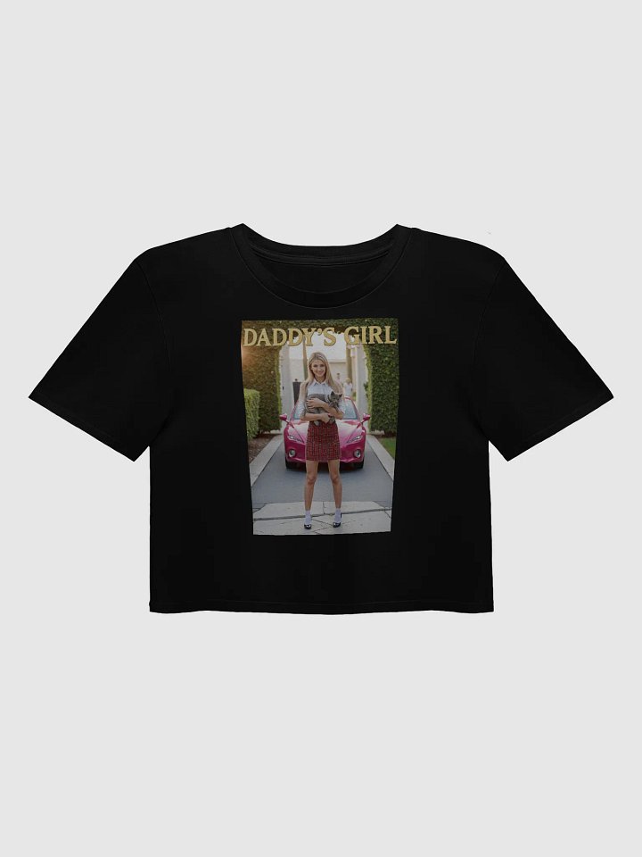 DADDY'S GIRL Women's Retro Crop Top product image (2)