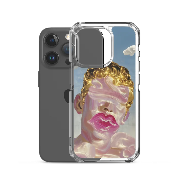 Swirly Thoughts Clear iPhone Case product image (1)