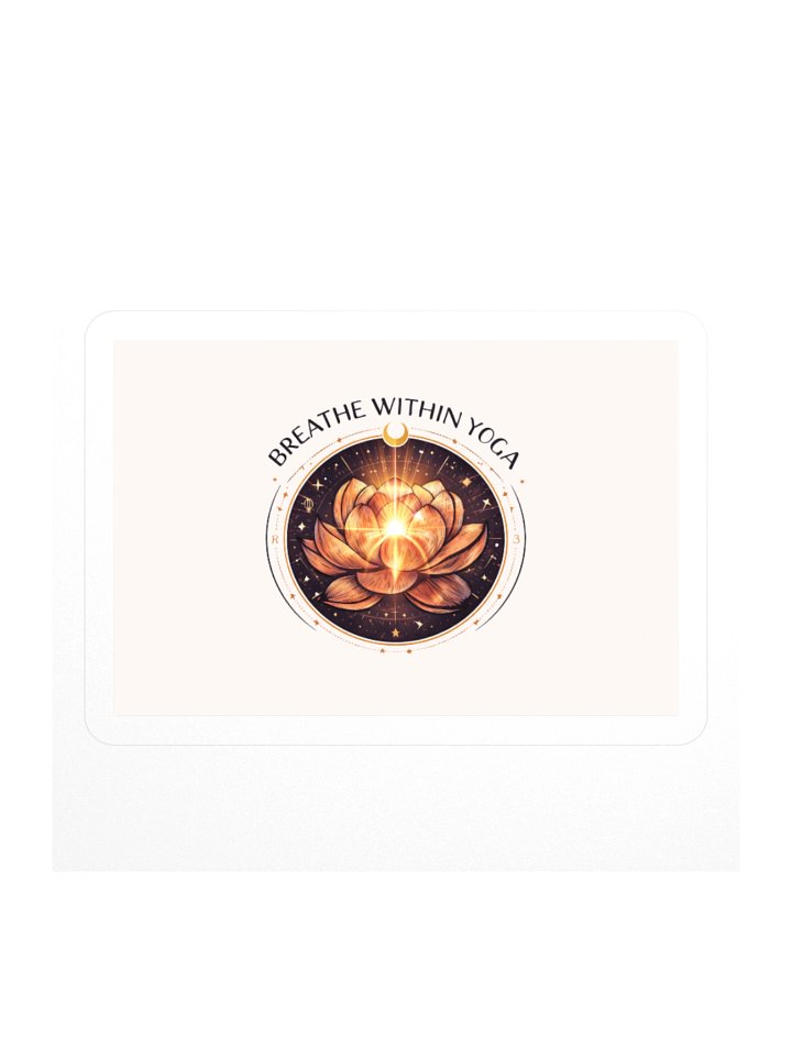 Breathe Within Yoga Sticker product image (4)