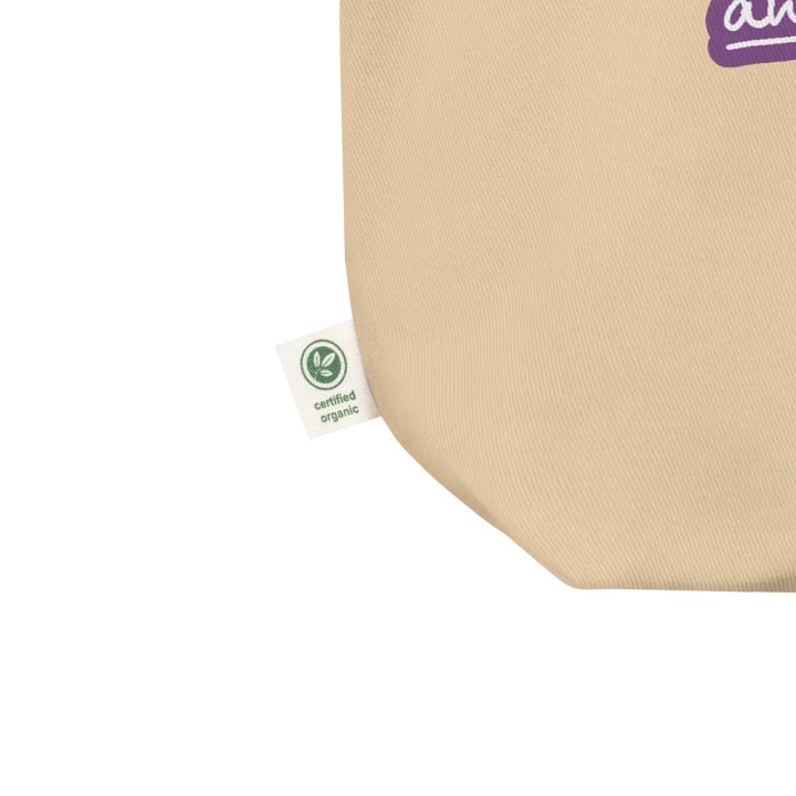 Bubbly and a B*tch (lined design, #763D7D) tote bag product image (5)