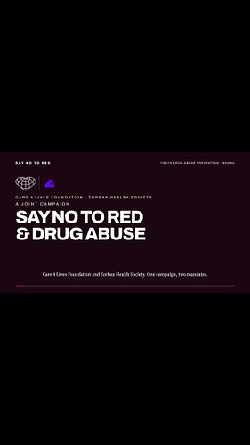 🚨 SAY NO RED CAMPAIGN 🚨

Care 4 Lives Foundation × Zorbax Health Society

Together, we’re empowering young people to choose h...