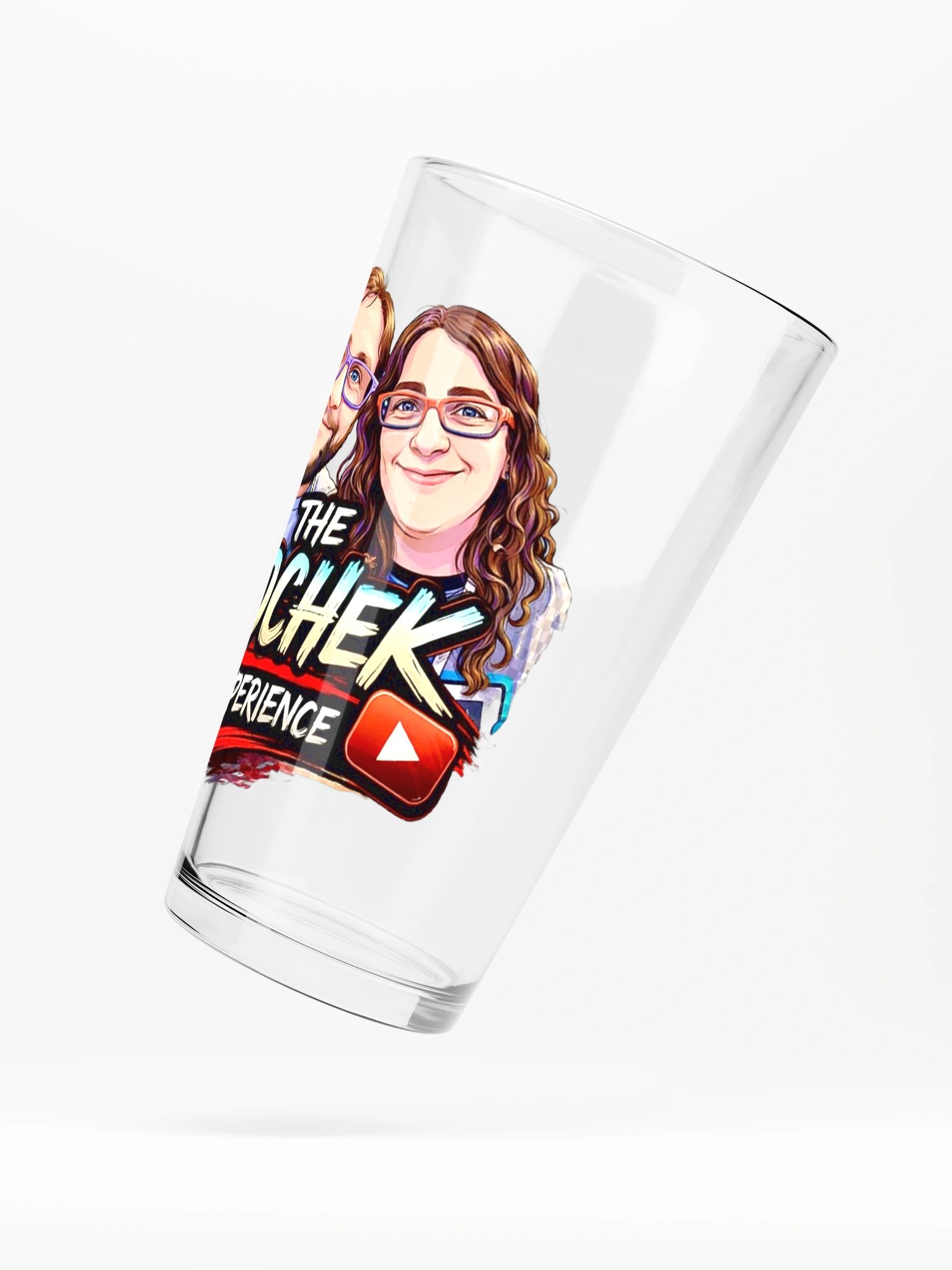 The Vochek Experience Logo Shaker Pint Glass product image (5)
