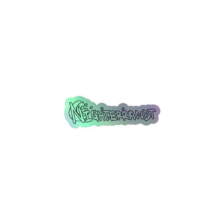 Nighterrandt logo sticker product image (1)