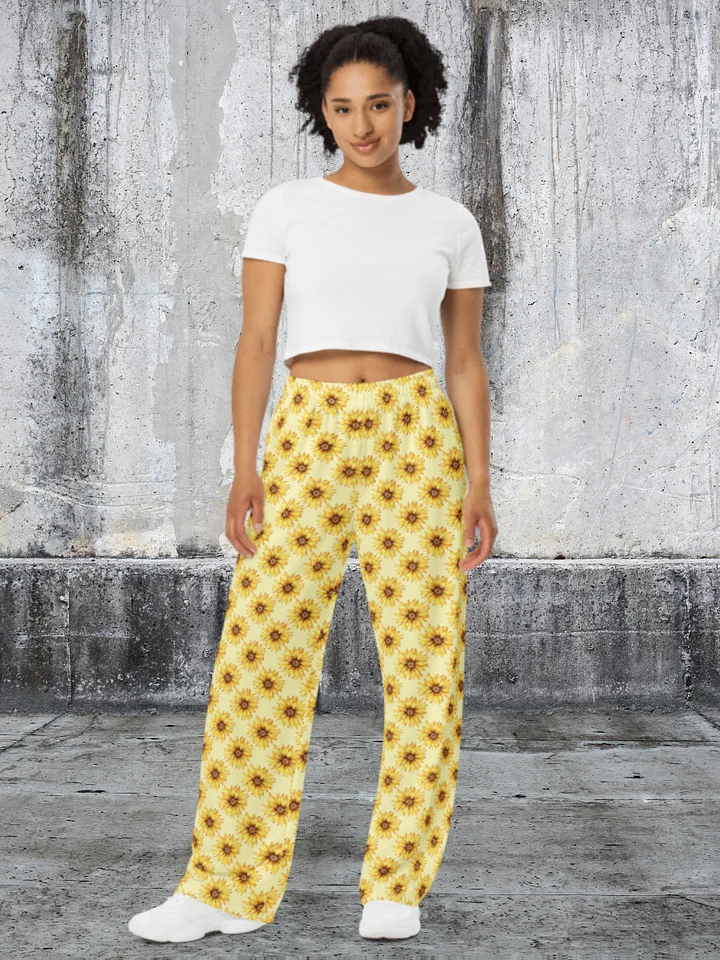 Sunflower Dreams Wide-Leg Pants product image (2)