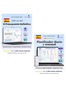 El Presupuesto Definitivo + Planificador Diario y Semanal (10% de descuento)