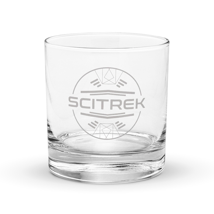 SciTrek Logo Drinkin' Glass product image (1)