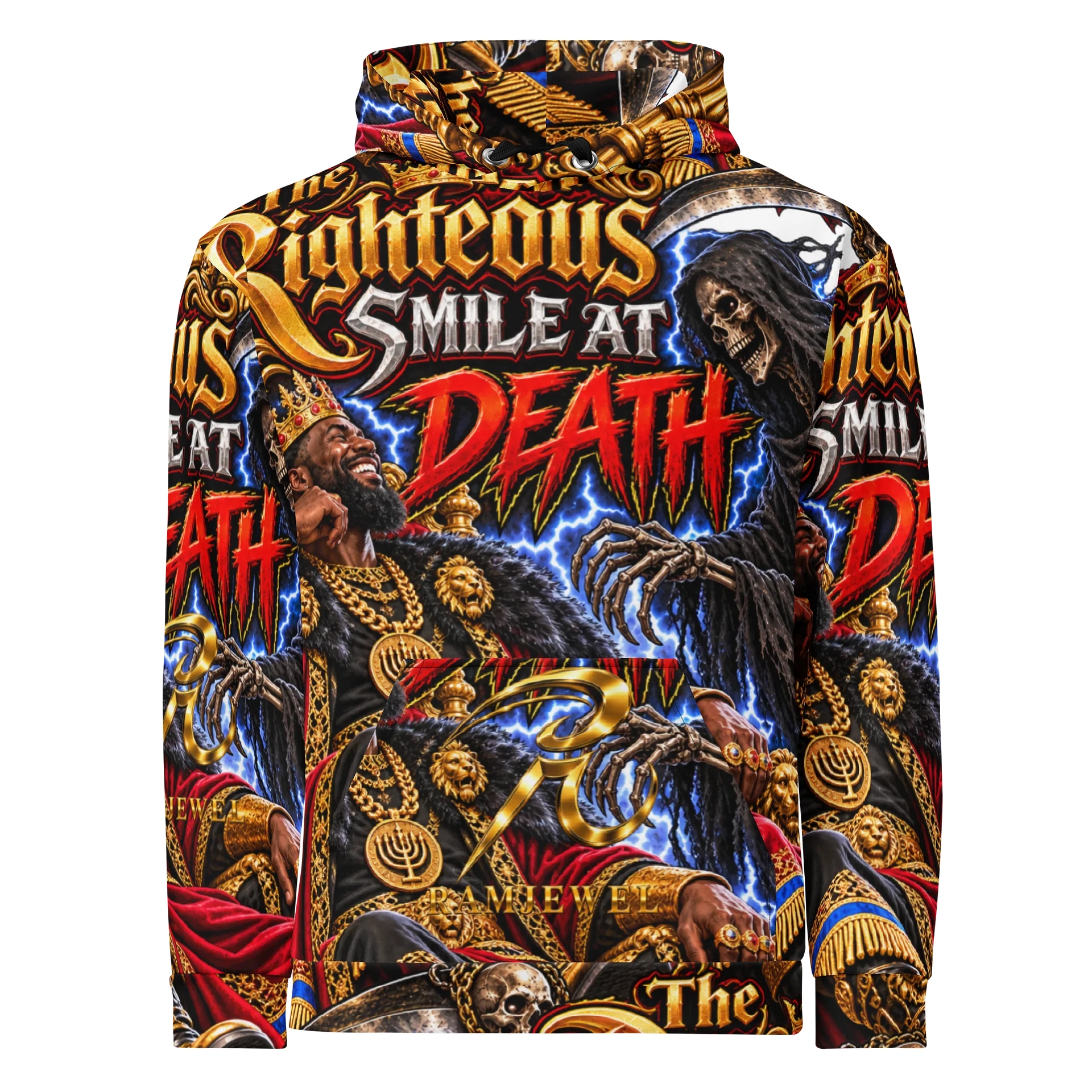 The Righteous Smile at Death Hoodie product image (1)