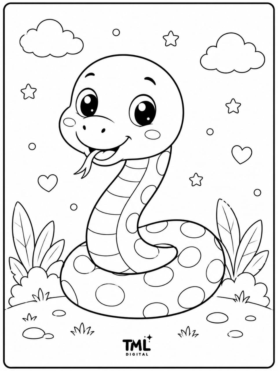Cute Animals Coloring Book – Series 2: 12 Fun & Easy Coloring Pages for Kids Ages 3–8 product image (3)