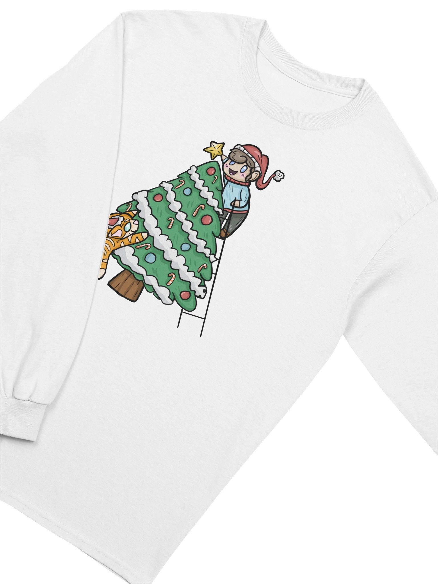 Arcade Warrior Tree Unisex Long Sleeve Shirt Christmas 2025 product image (23)