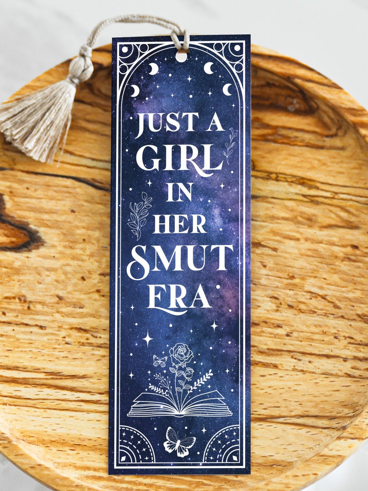 Bookish Printable Bookmarks PNG, Spicy Dark Romance Book Club, Smut Sayings, DIY Gift for Reader Sister, Best Friend, Digital Download product image (7)