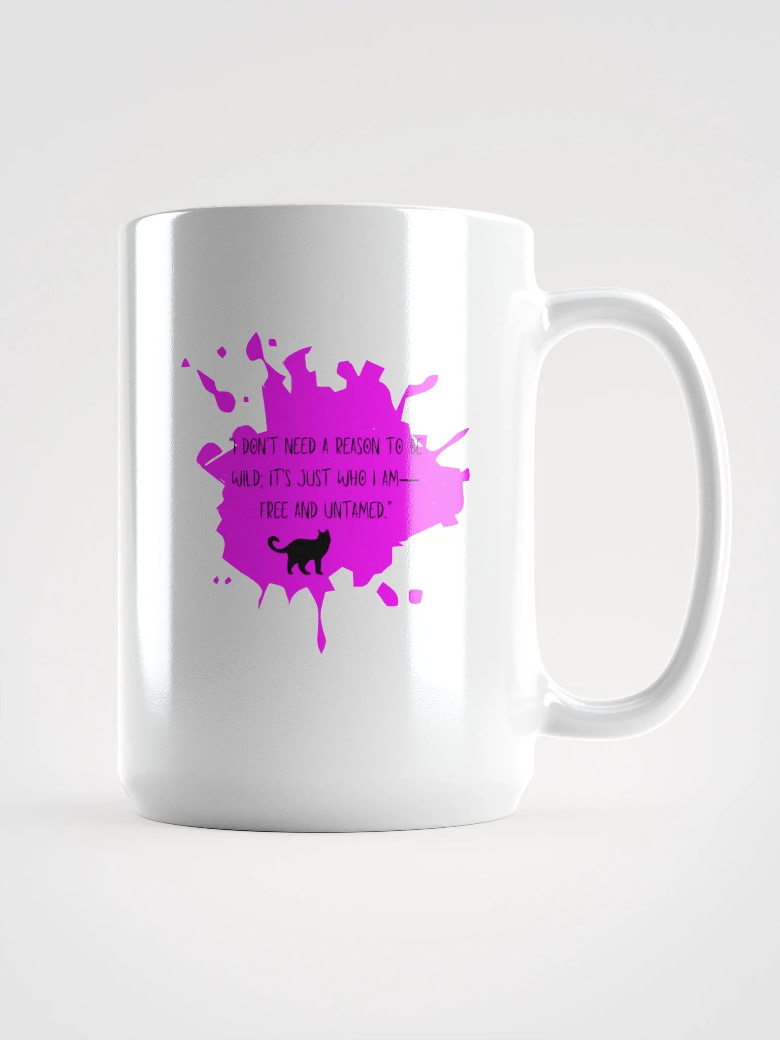 Wild and Free Cat Mug product image (1)