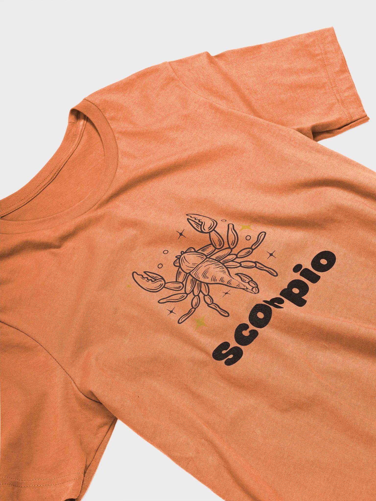 Scorpio Scorpion T-shirt - Black Writing product image (2)