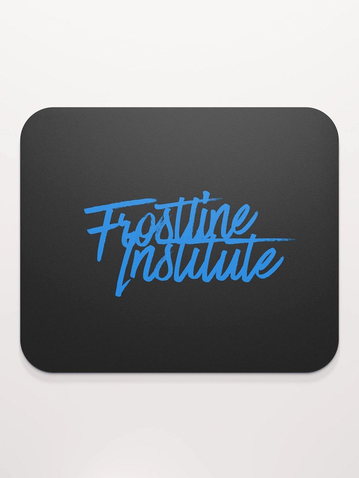 Frostline Logo Mouse Pad Black product image (2)