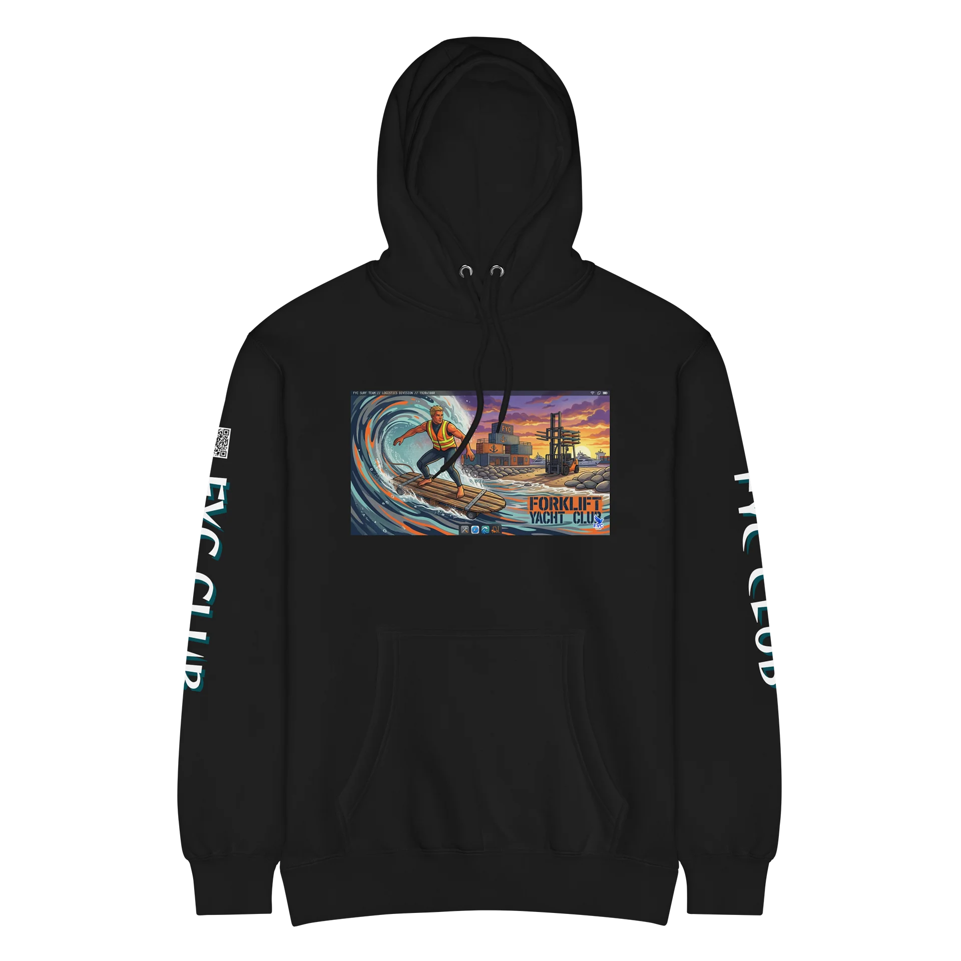 FYC CLUB - Surfing, the official hoodie product image (6)