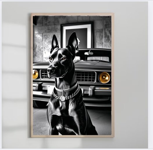Luxury Doberman Wall Art, product image (4)