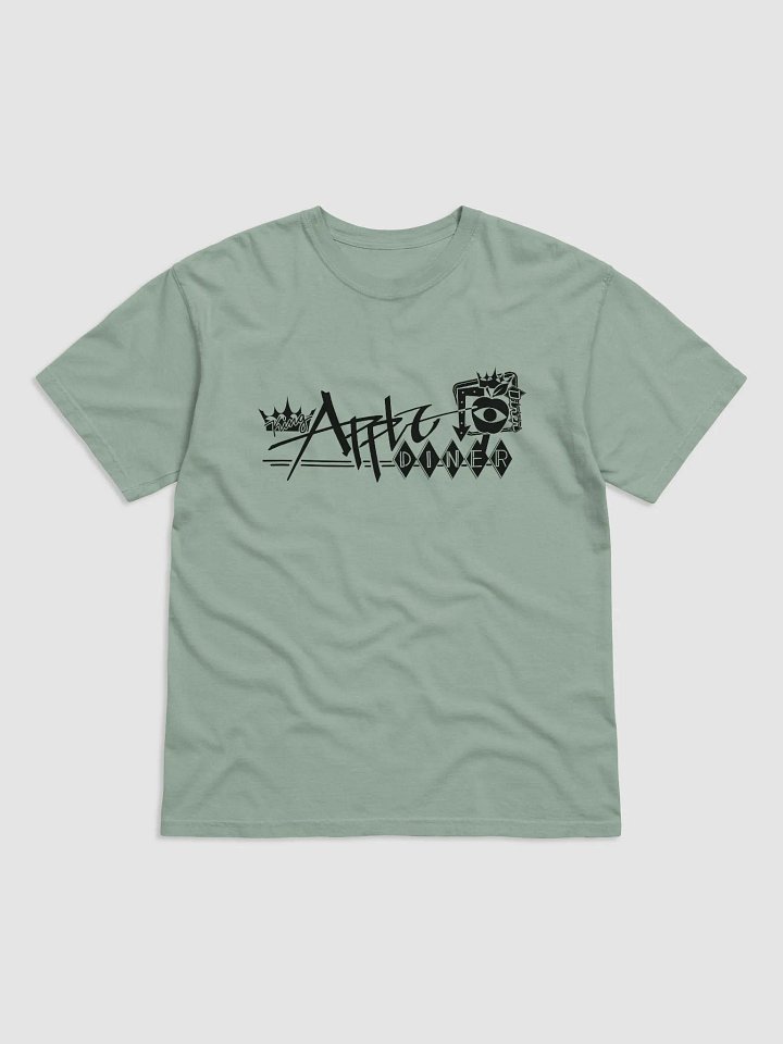 King Apple Diner (Black on Light) ✦ Comfort Colors Garment-Dyed Heavyweight T-Shirt product image (1)