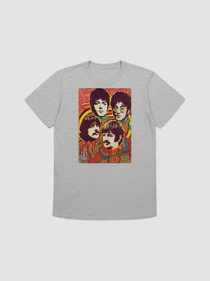 The Beatles T-Shirt | Psychedelic 1960s Rock Art Graphic Tee | Vintage Pop Art Music Shirt product image (1)