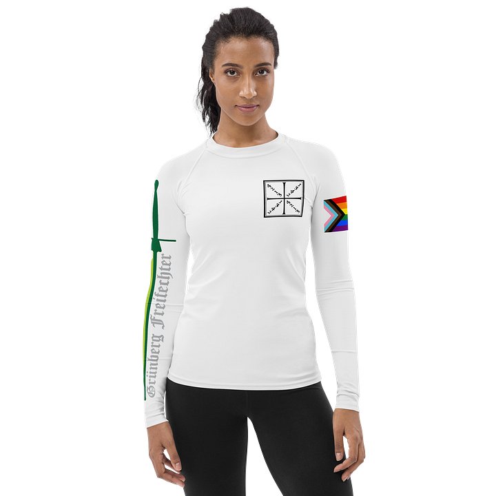 Club Rashguard White Women's product image (1)