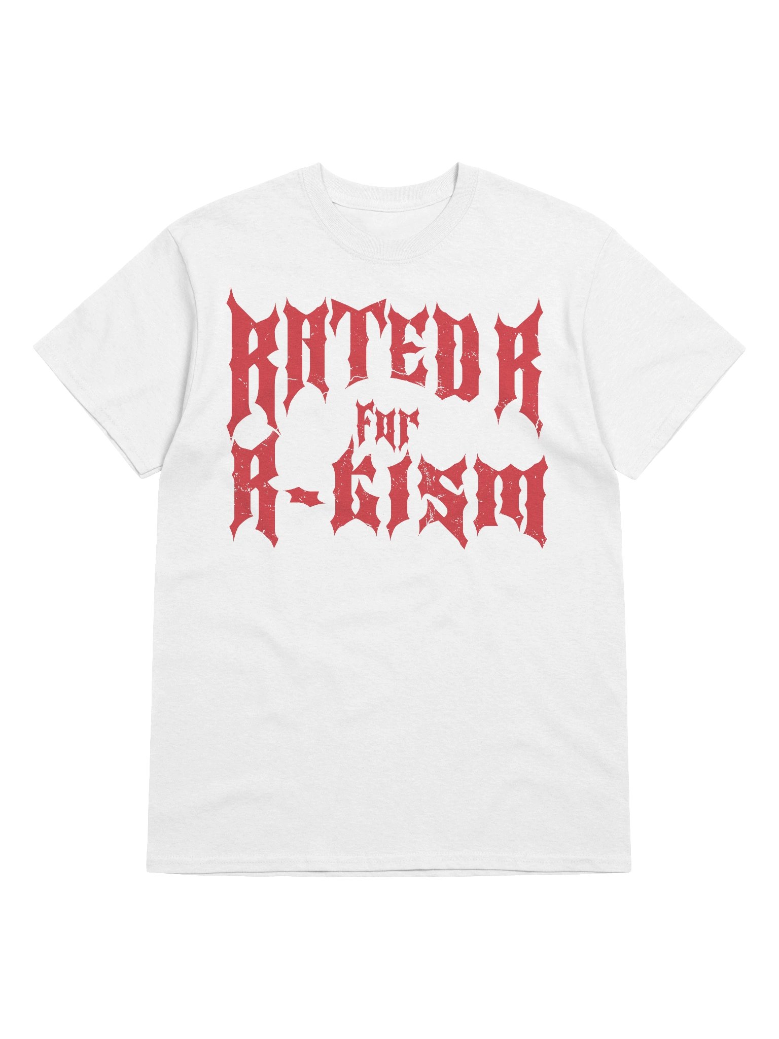 Rated R (White Short Sleeve) product image (1)