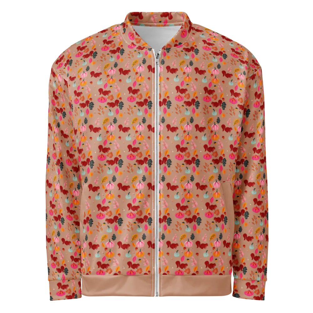 Pumpkins & Friends • Unisex All-Over Bomber Jacket product image (1)
