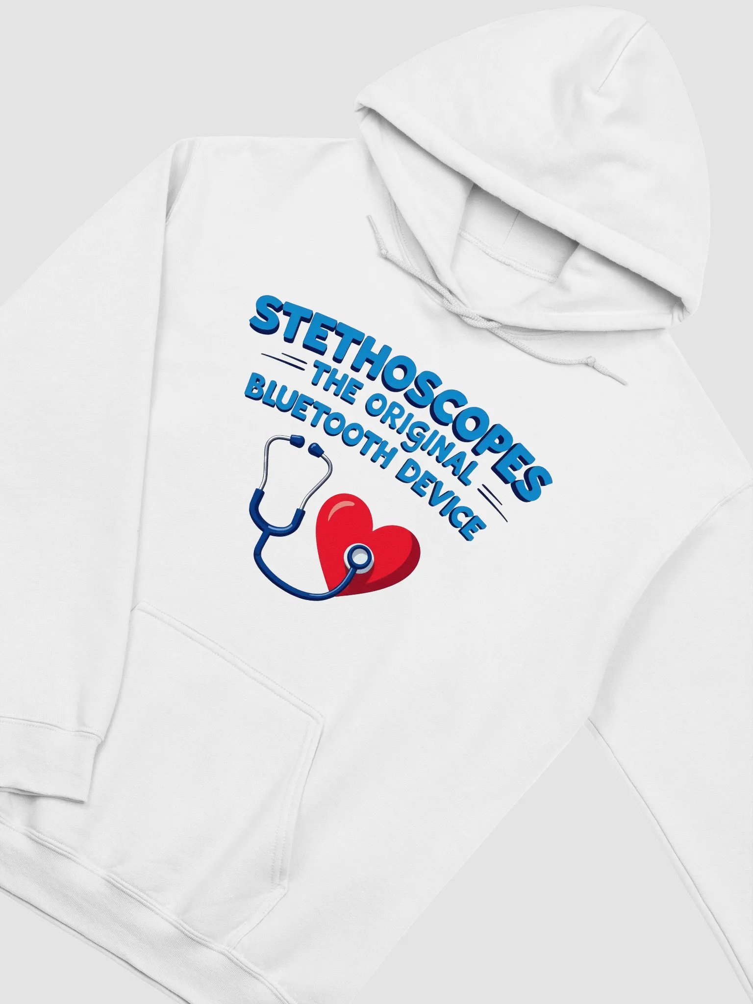 Heartbeat Stethoscope Bluetooth Hoodie product image (26)