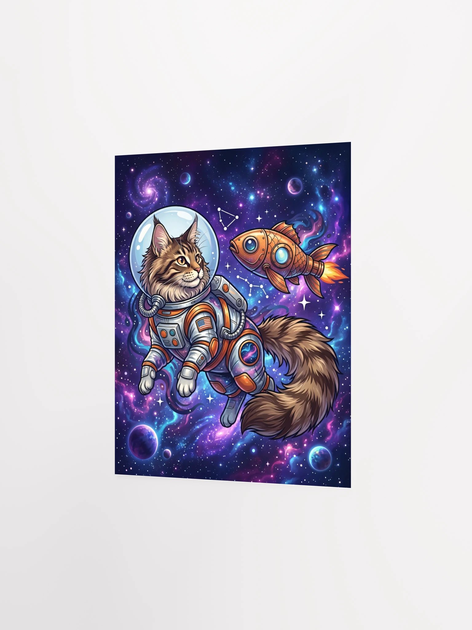 Astro Maine Coon Poster product image (26)