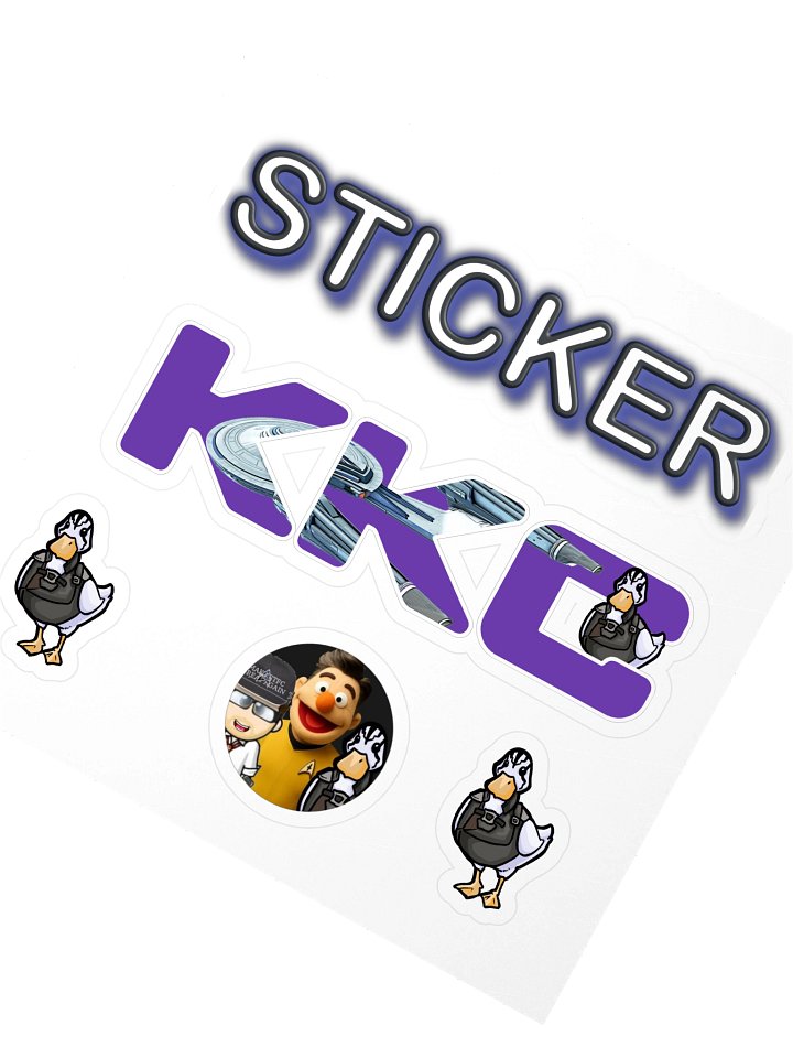 Kkc's It's just a sticker, sticker product image (2)