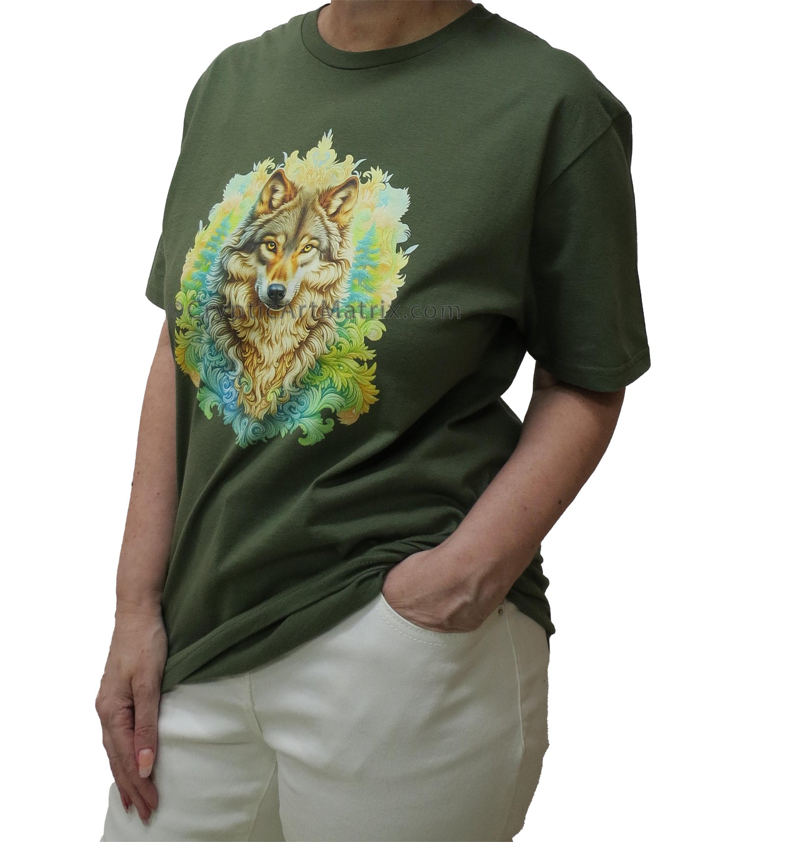 Mystic Wolf - Unisex T-Shirt product image (9)