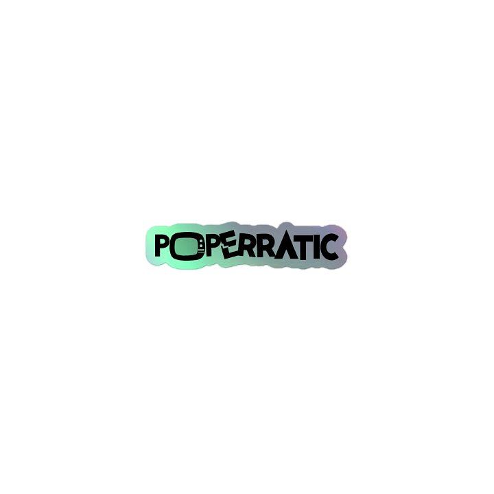 Poperratic Holographic Sticker product image (1)