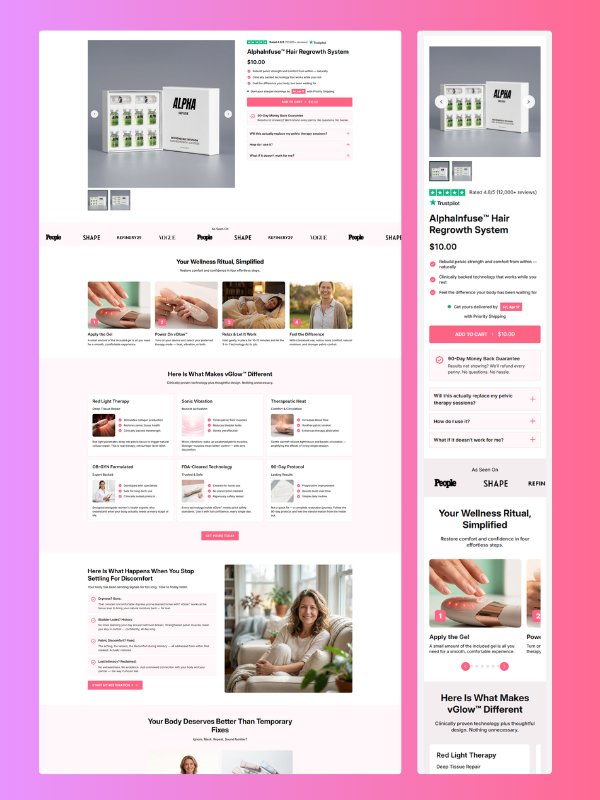 GlowCare Pro – Wellness Beauty Template product image (1)