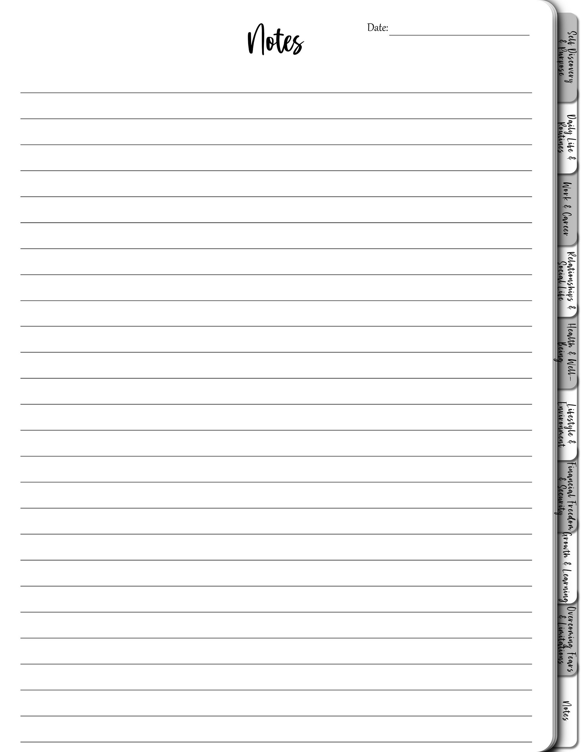 Life’s Purpose Reflection Workbook | A Guided Digital Journal for Self-Discovery & Fulfillment product image (9)