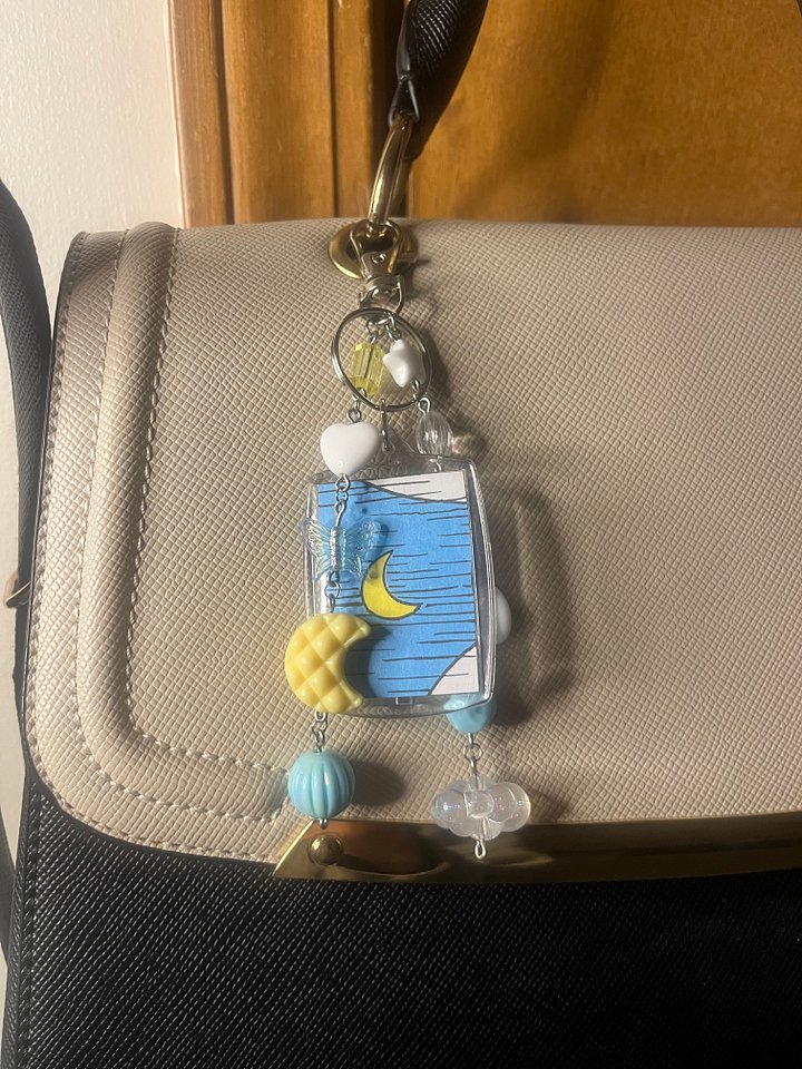 A Cloudy Sky In Thneedville Deluxe Bag Charm product image (2)