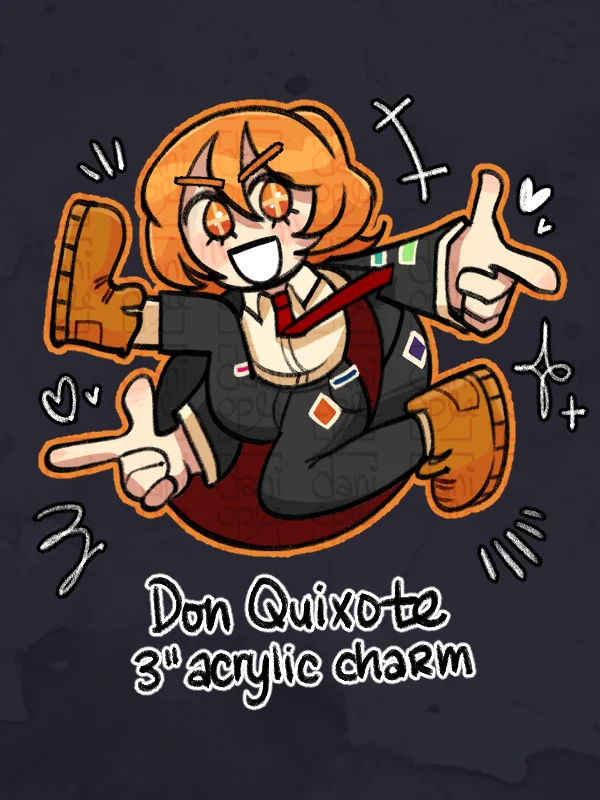 Limbus Company - Don Quixote Acrylic Charm product image (1)
