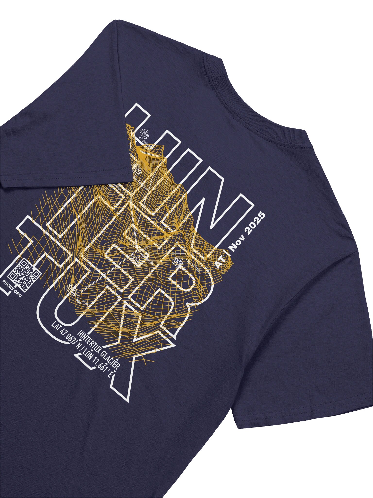 Logo Blowing Flake Hintertux Resort (front and back print) product image (6)