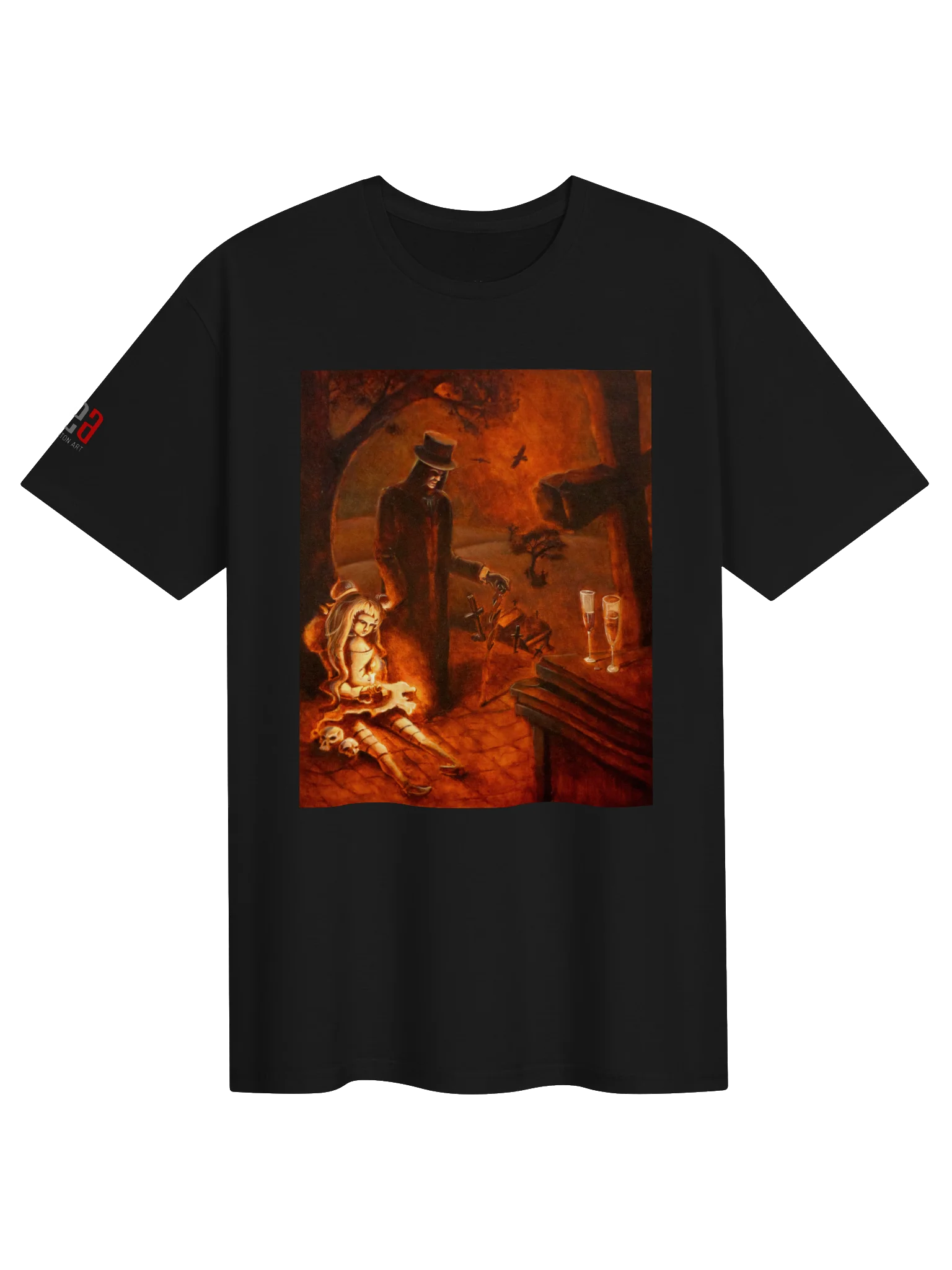 Gothic Wedding T-shirt product image (1)