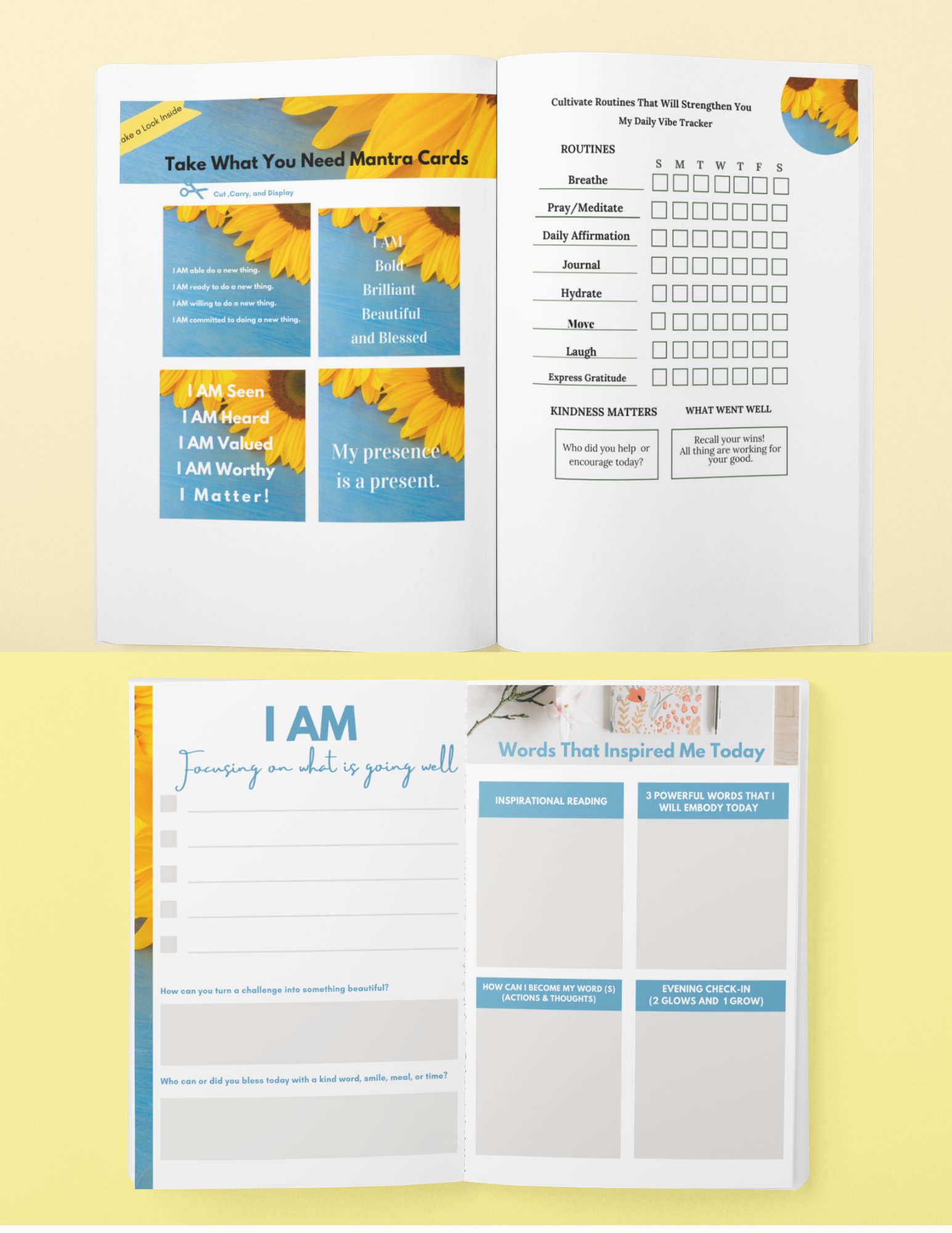 Bless Her Bundle-10 Sunny Thoughts Encouragement Guides product image (6)