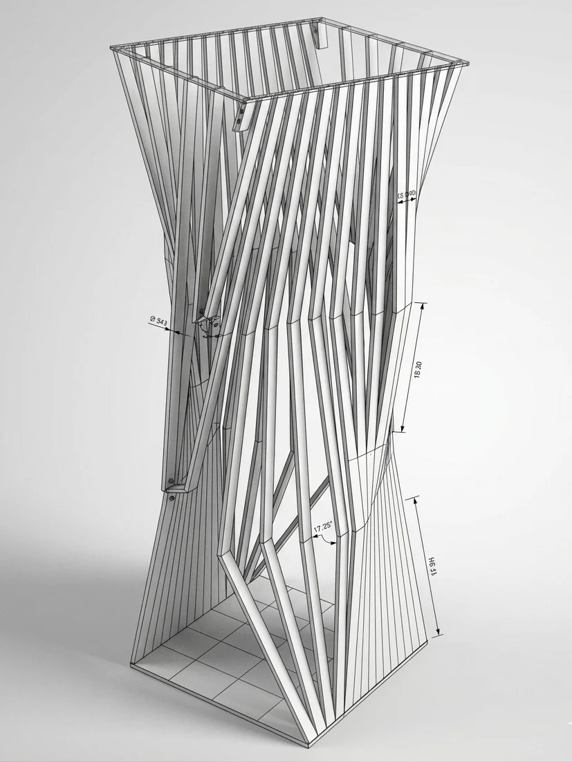 Parametric Facade Design Grasshopper + Rhino Files product image (1)