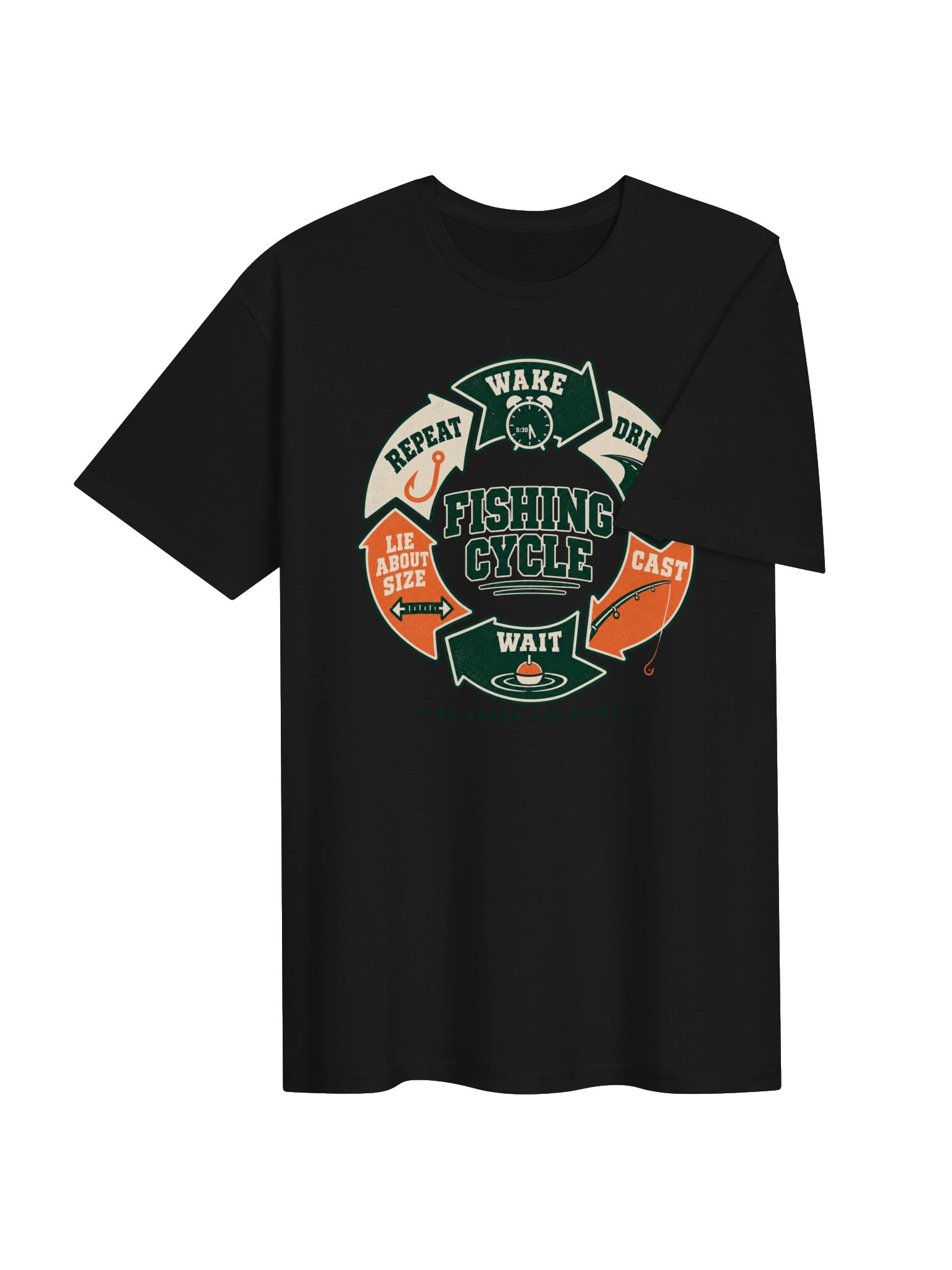 The Fishing Cycle T-Shirt product image (14)