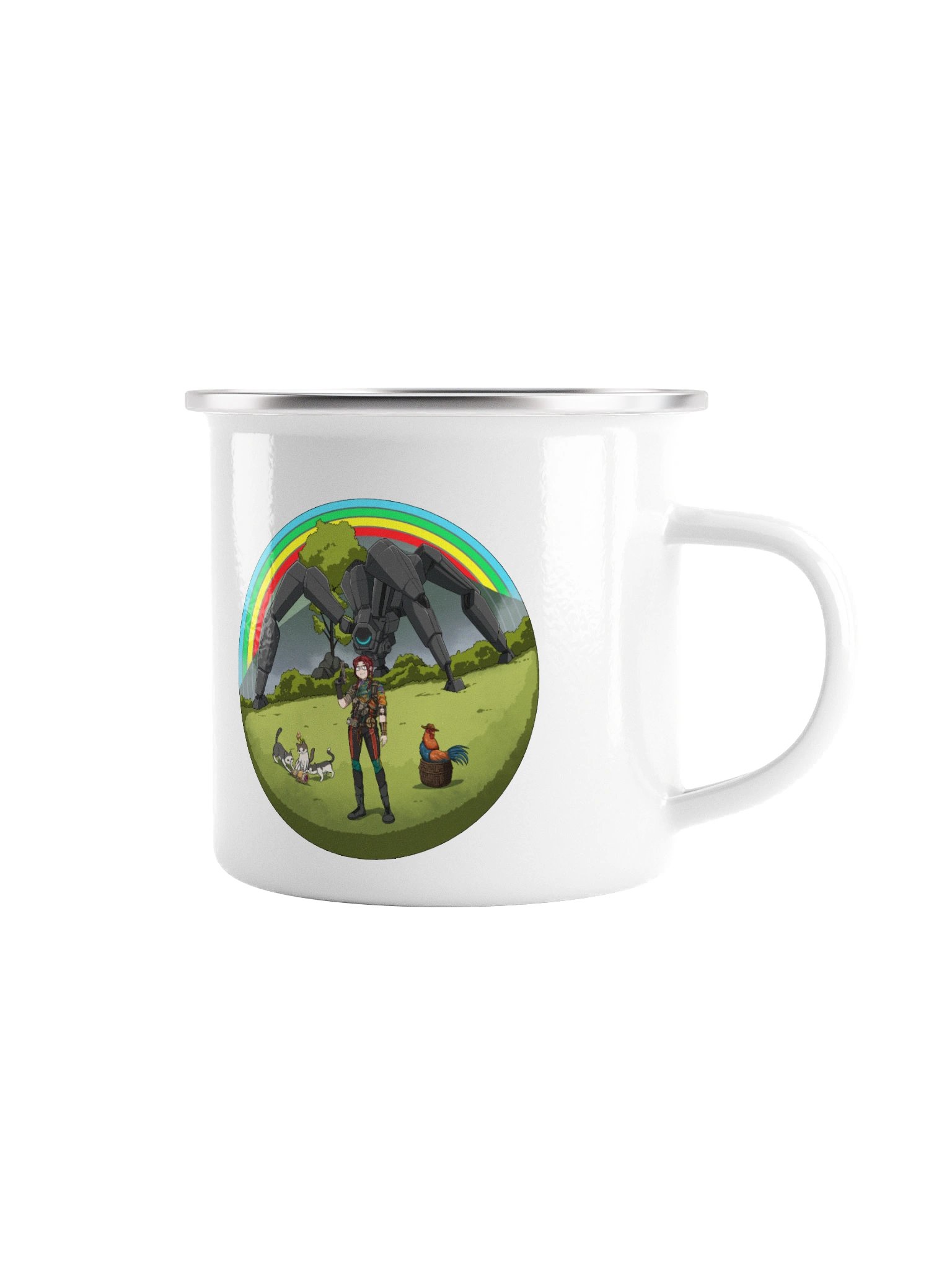 Joito ARC Raiders Enamel Mug product image (1)