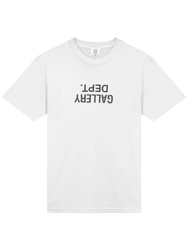 Gallery Dept Shirt FUCKED UP LOGO WHITE product image (2)