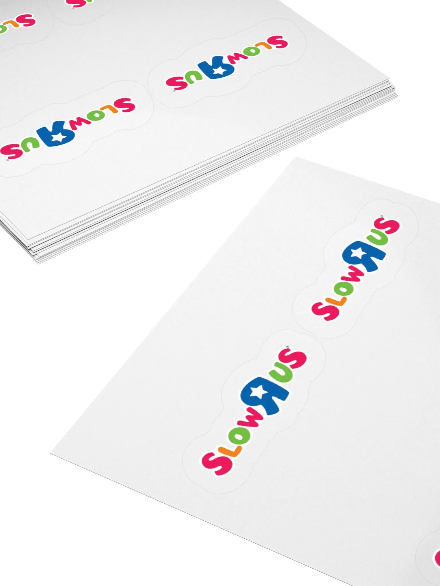 SLOW-R-US STICKERS (4-PACK) product image (4)