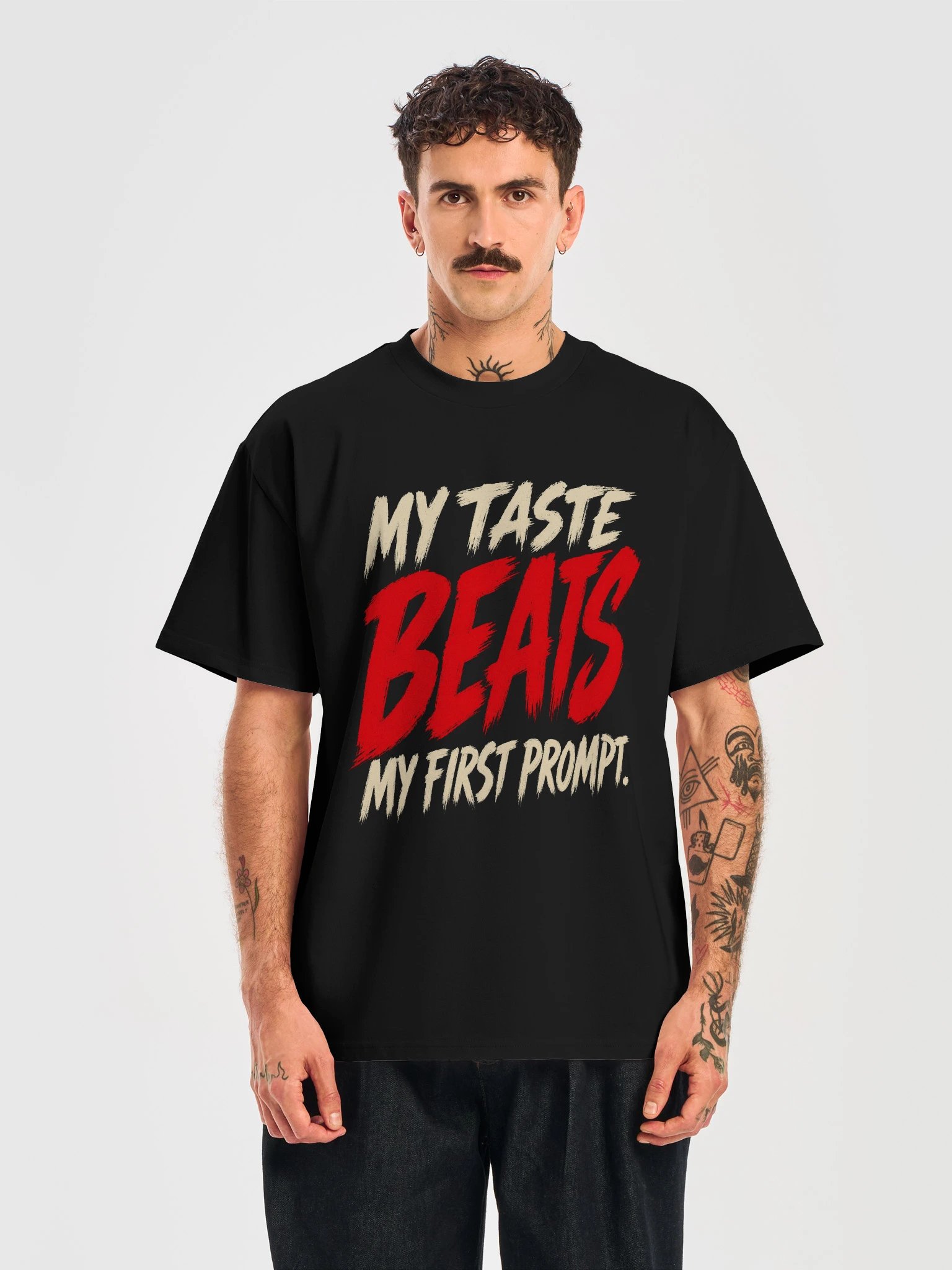Taste Beats the First Prompt Tee product image (5)