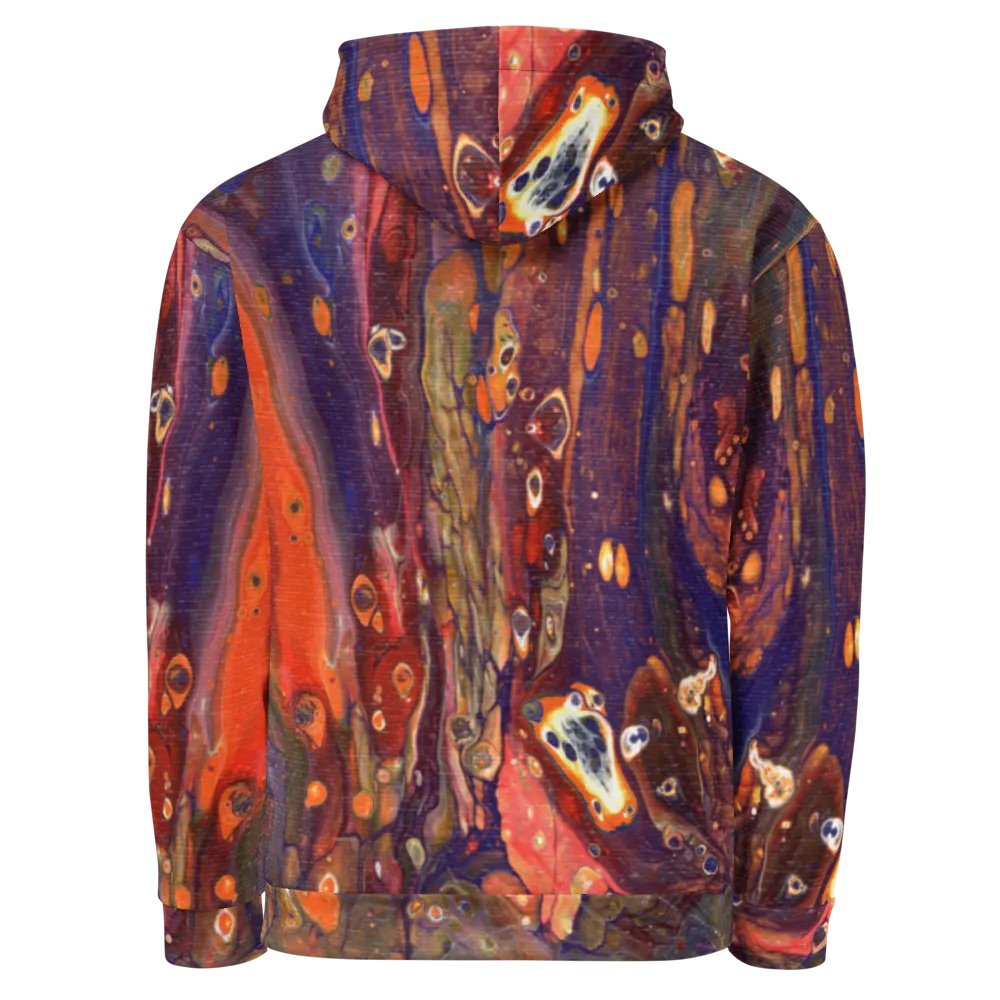Hyperspace Fluid Acrylic All-Over Print Hoodie product image (3)