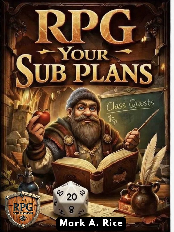 Emergency Sub Plans for Middle School and High School | RPG Your Classroom 5-Days of Engaging Activities for Grades 6-12 product image (1)