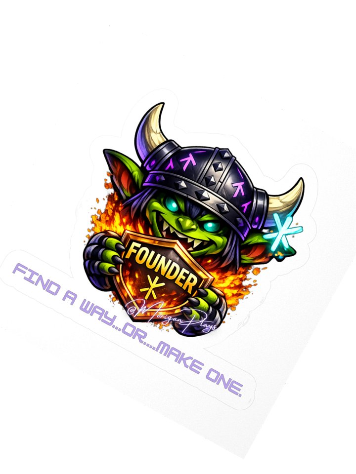 Founders’ Loot Gremlin Sticker — Launch‑Only Edition product image (5)
