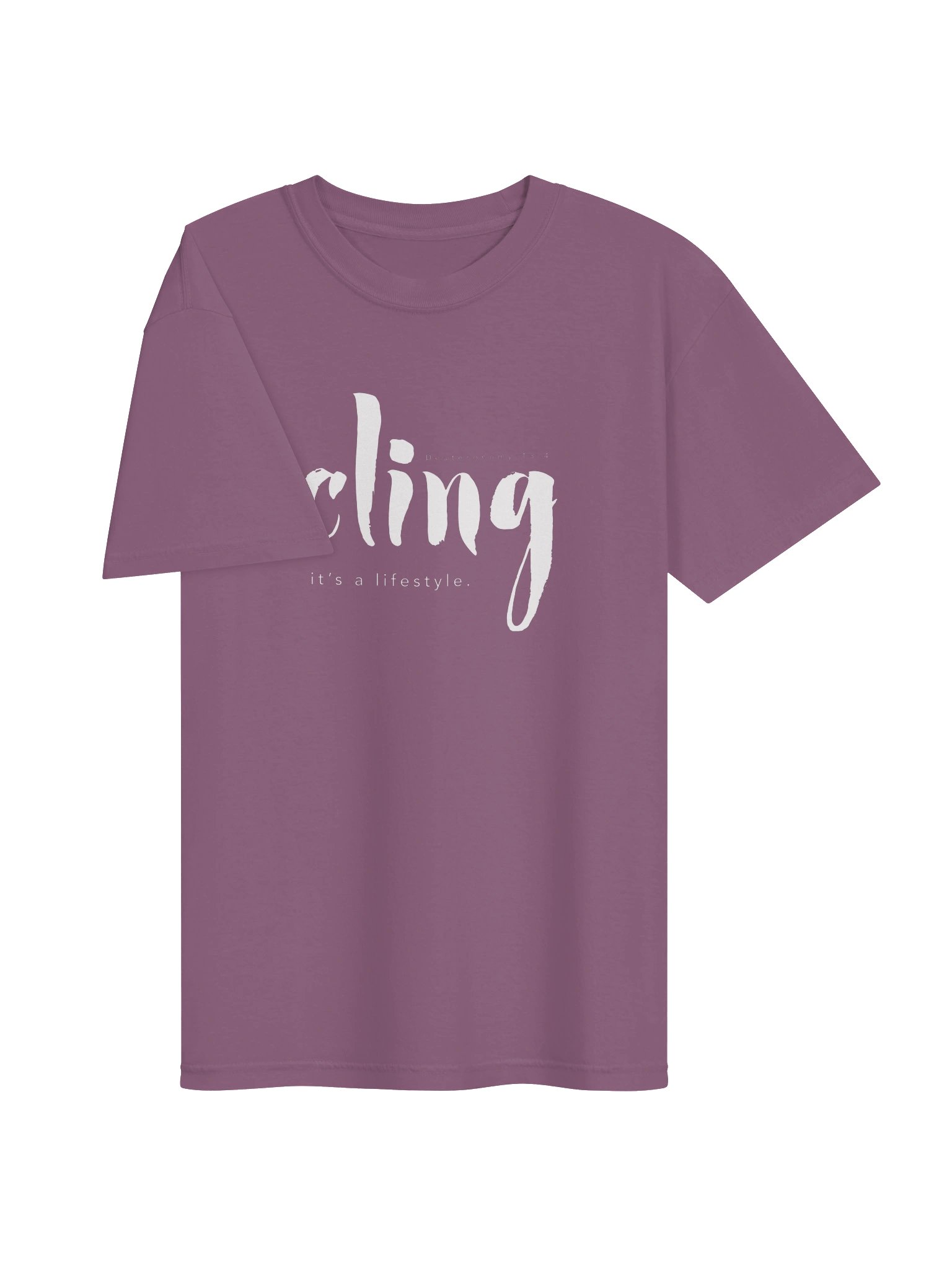 CLING | It's a Lifestyle - Unisex Tee (White Logo) product image (2)
