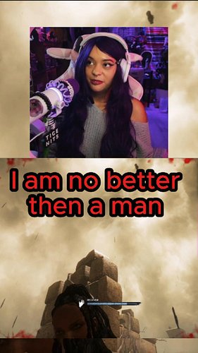no better then a man...

#dbd #funny #gamergirl #streamer