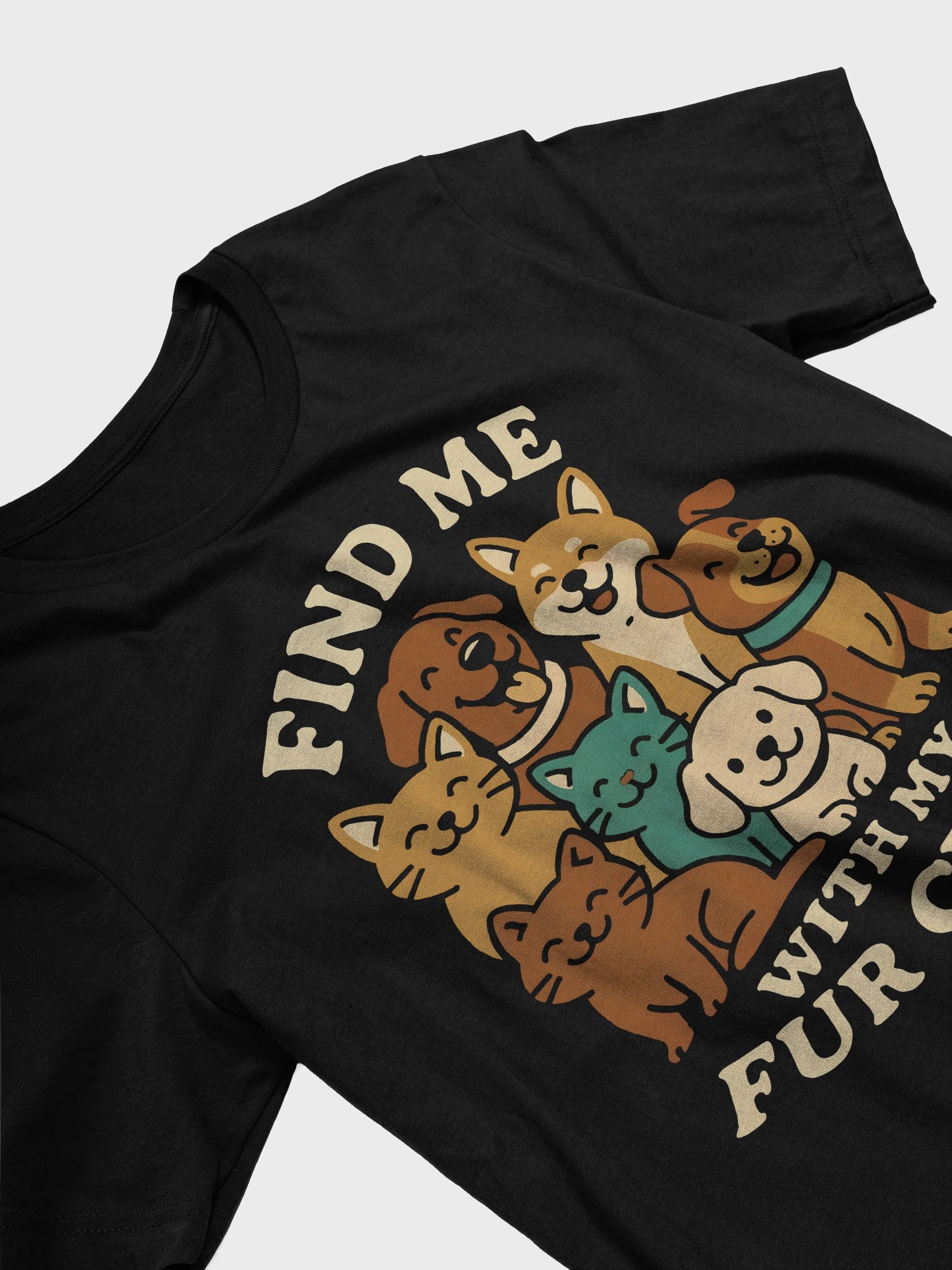 Fur Crew Illustrated T-Shirt product image (3)