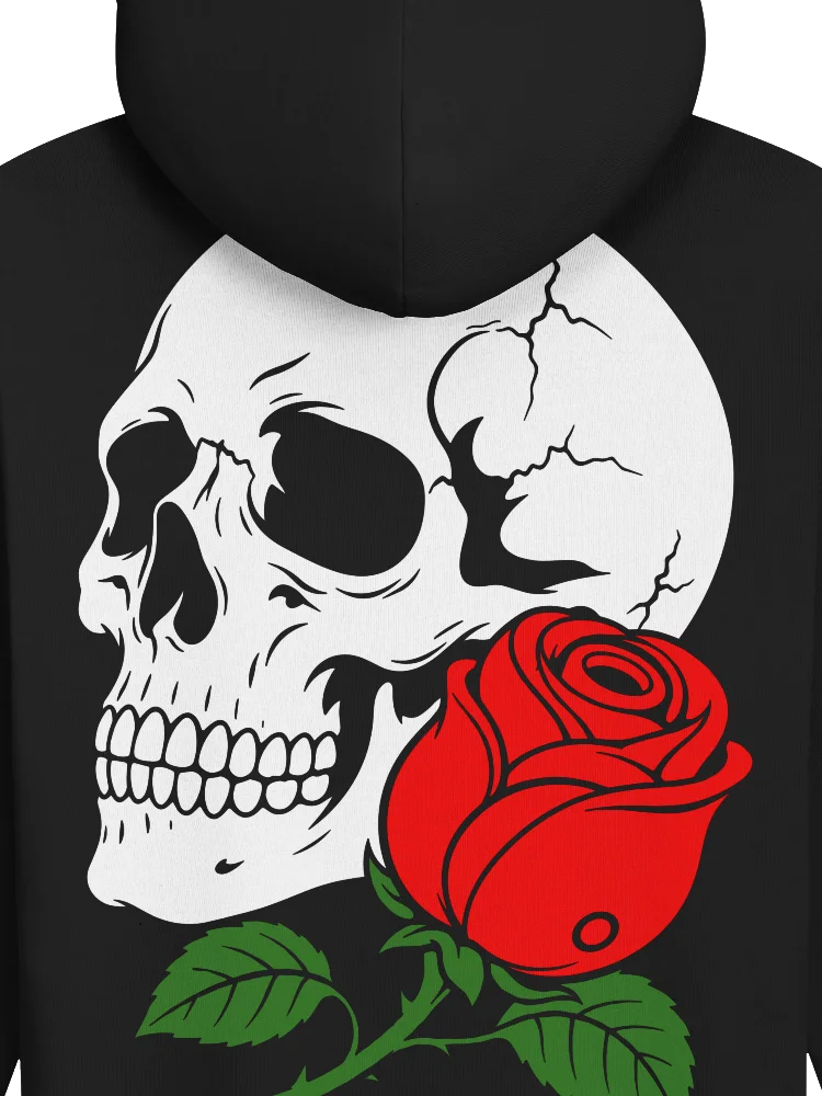 Skull & Rose Hoodie product image (2)